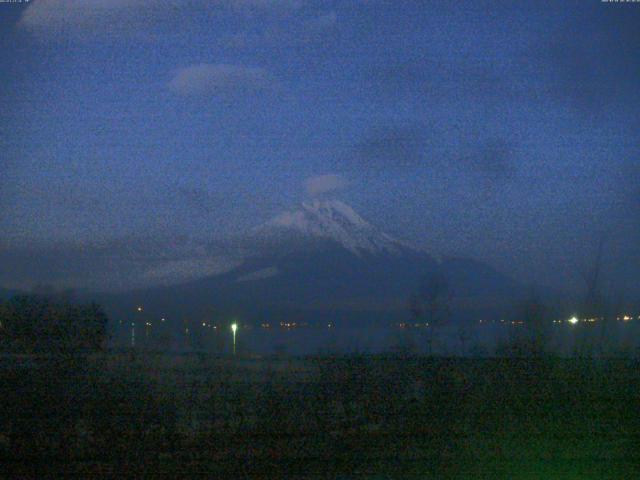 山中湖からの富士山