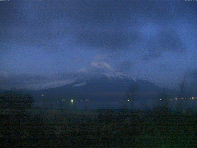 山中湖からの富士山