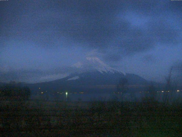 山中湖からの富士山