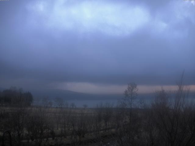 山中湖からの富士山