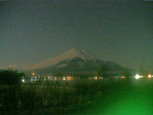 山中湖からの富士山