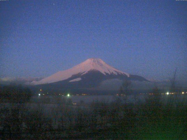 山中湖からの富士山