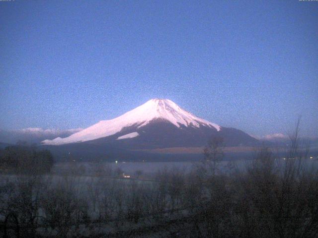 山中湖からの富士山