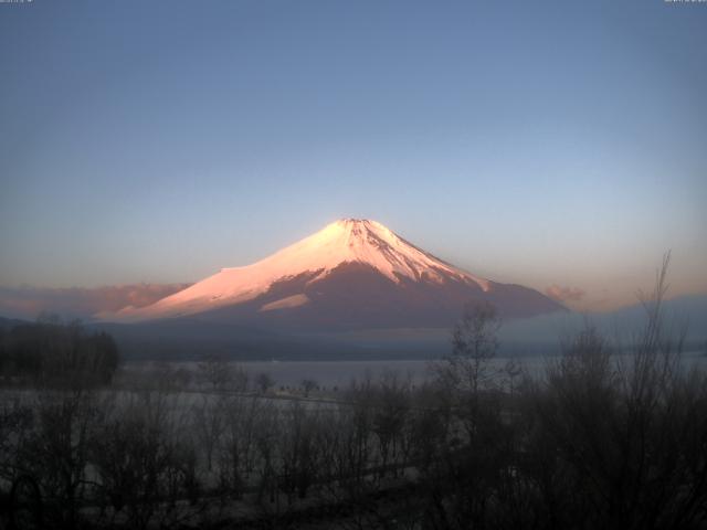 山中湖からの富士山
