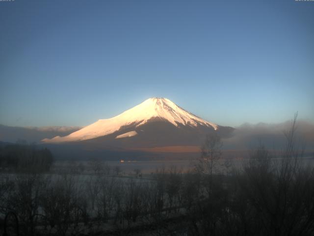 山中湖からの富士山