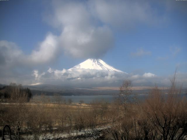 山中湖からの富士山