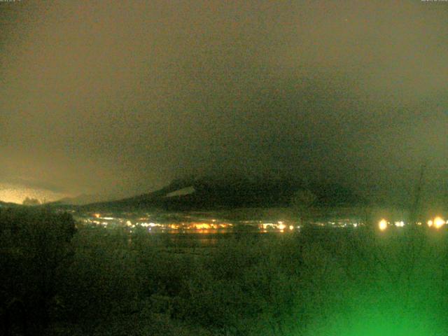 山中湖からの富士山