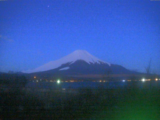 山中湖からの富士山