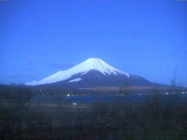 山中湖からの富士山