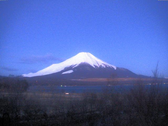 山中湖からの富士山