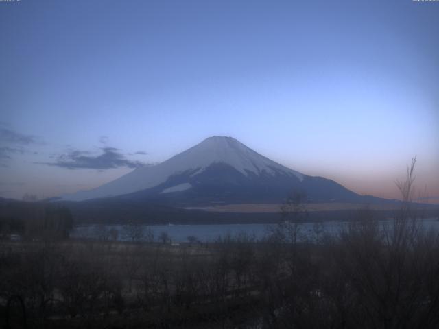山中湖からの富士山