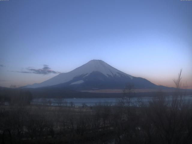 山中湖からの富士山