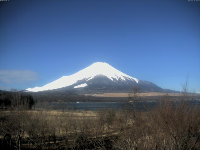 山中湖からの富士山