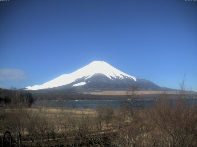 山中湖からの富士山