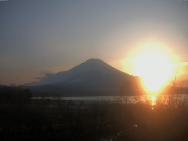 山中湖からの富士山