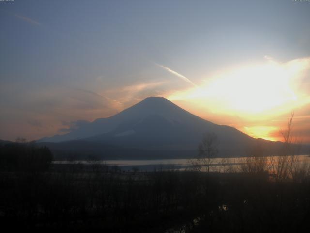 山中湖からの富士山