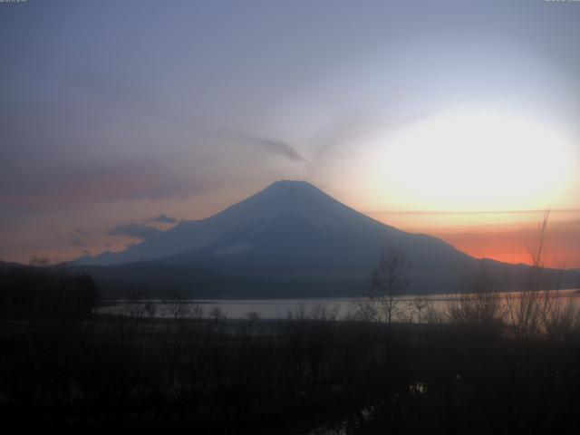 山中湖からの富士山