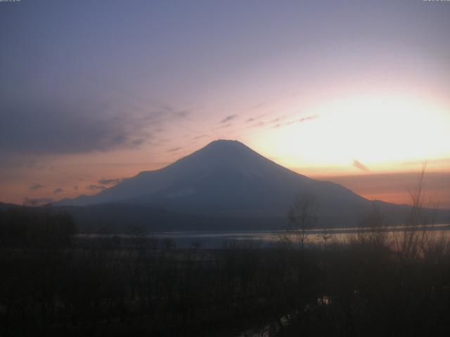 山中湖からの富士山