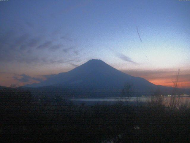 山中湖からの富士山