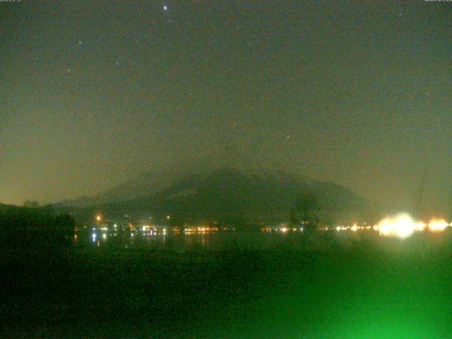 山中湖からの富士山
