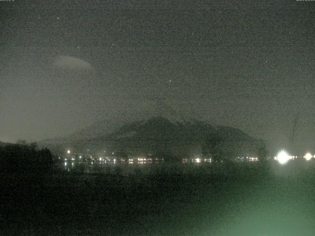 山中湖からの富士山