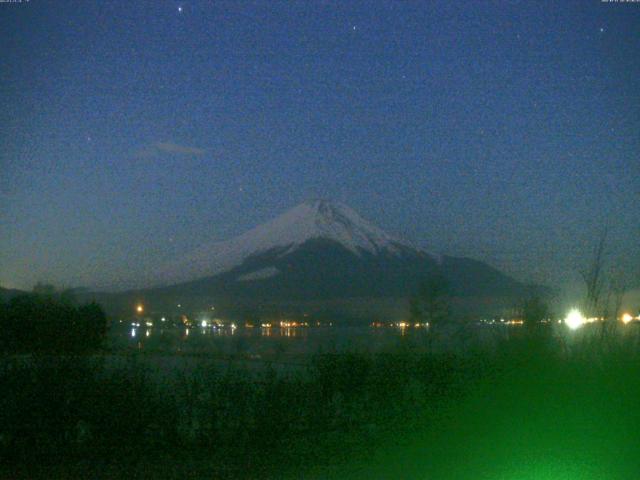 山中湖からの富士山