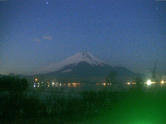 山中湖からの富士山