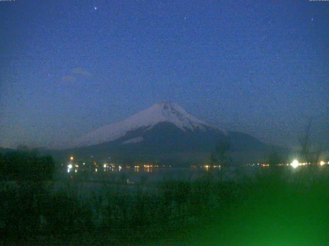 山中湖からの富士山