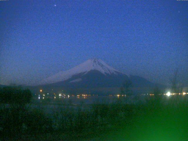 山中湖からの富士山