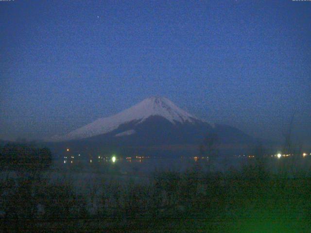 山中湖からの富士山