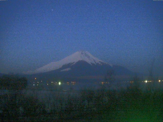 山中湖からの富士山
