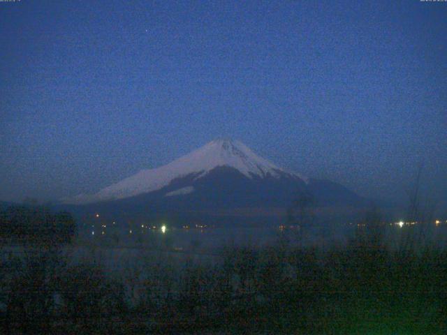 山中湖からの富士山