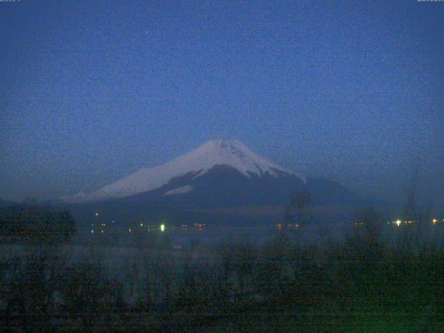 山中湖からの富士山
