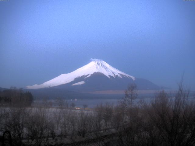 山中湖からの富士山