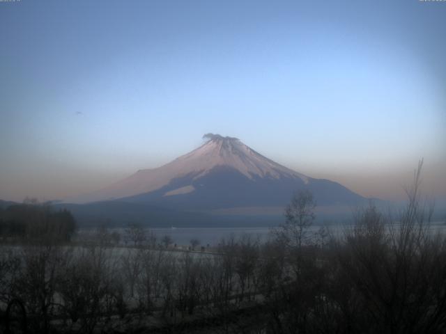 山中湖からの富士山