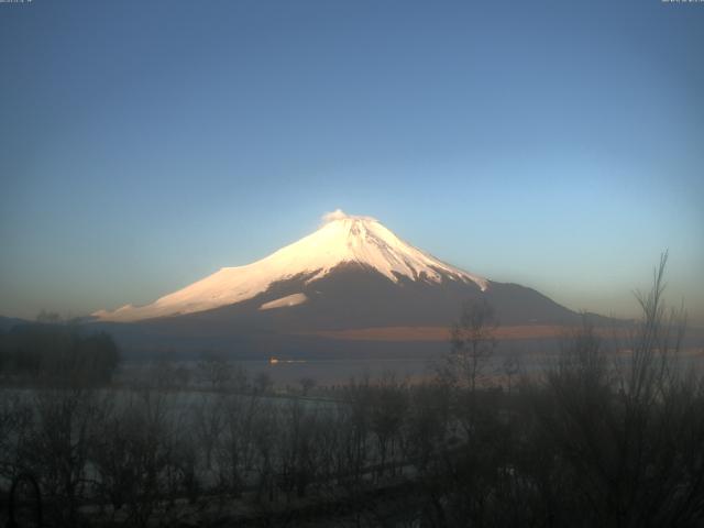 山中湖からの富士山