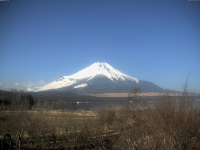 山中湖からの富士山