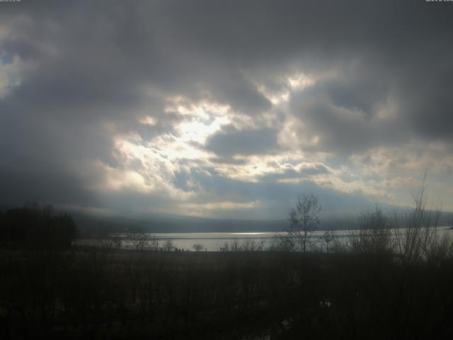 山中湖からの富士山