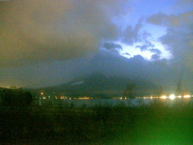 山中湖からの富士山
