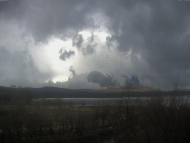 山中湖からの富士山