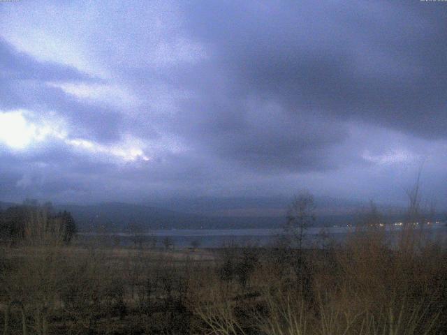 山中湖からの富士山