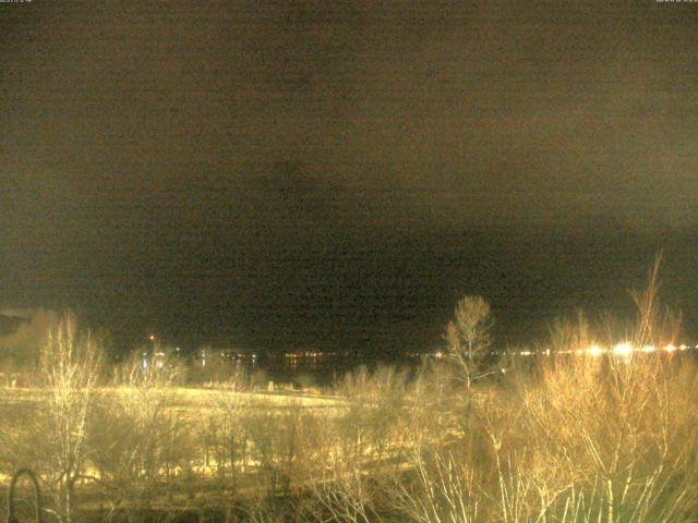 山中湖からの富士山