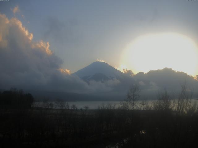 山中湖からの富士山