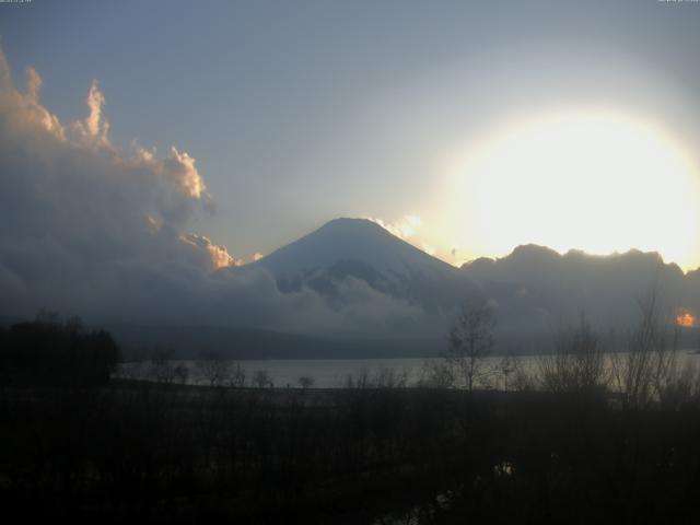山中湖からの富士山