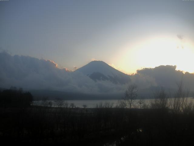 山中湖からの富士山