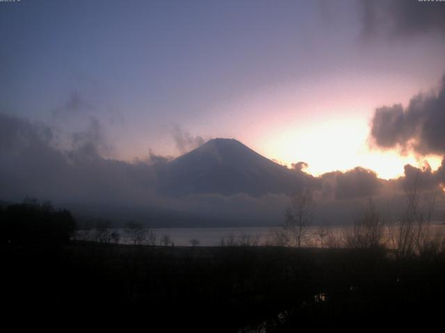 山中湖からの富士山