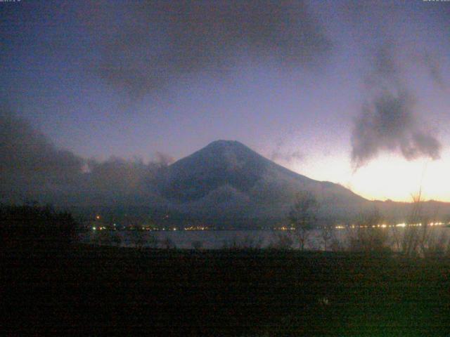 山中湖からの富士山