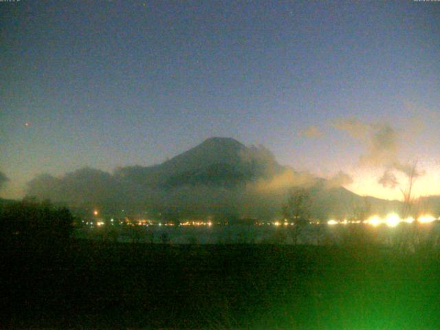 山中湖からの富士山