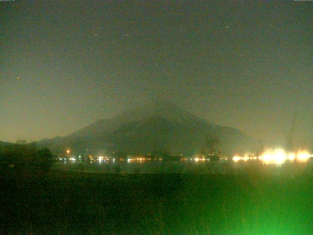 山中湖からの富士山