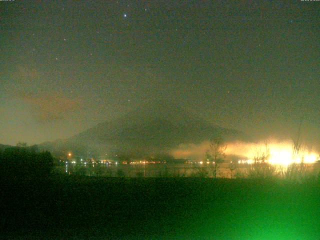 山中湖からの富士山